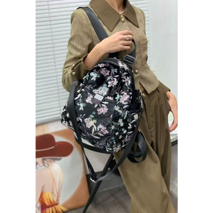 Noir Garden Sparkle Backpack