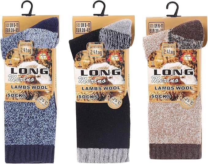 Men’s Long Merino Wool Socks