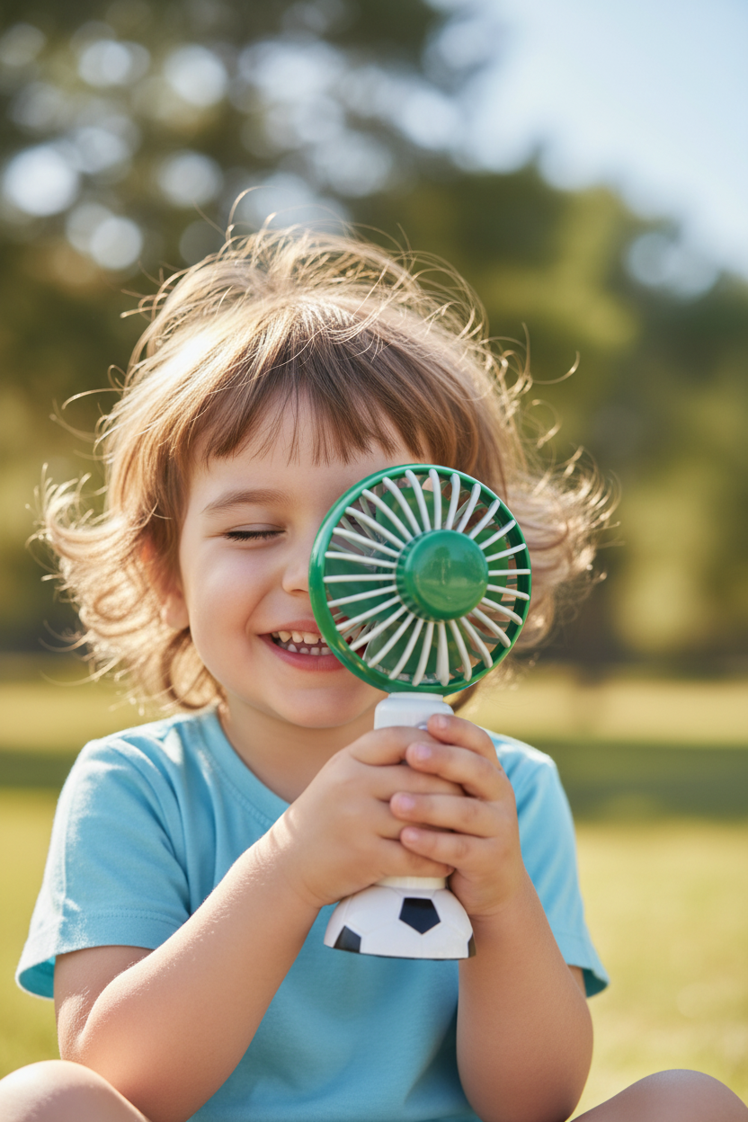 Portable Handheld Fan with Unique Design