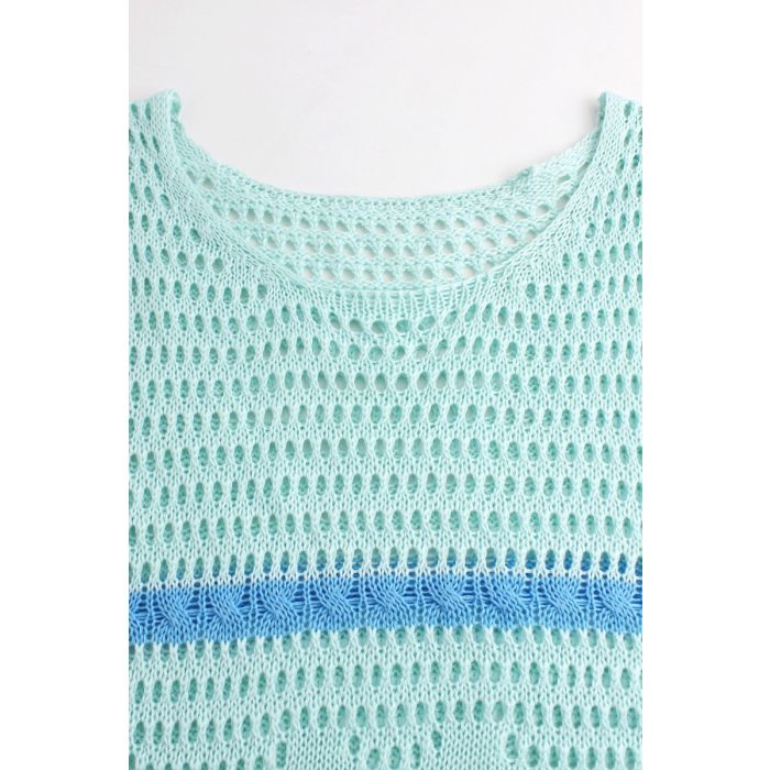 Floral Crochet Maxi Dress Knit Cover-Up | Sleeveless Beach & Resort Dress