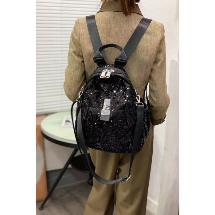 Noir Garden Sparkle Backpack