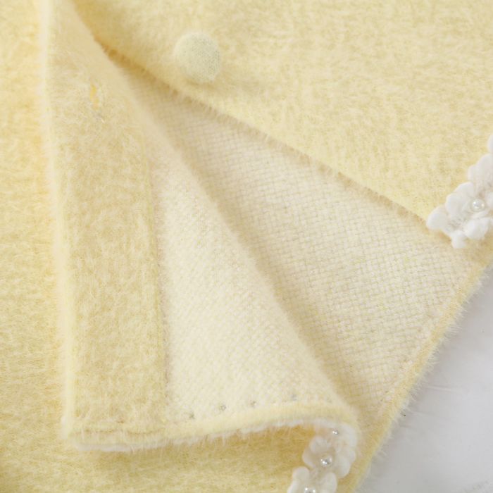 Floral Pearl Embellishments Soft Cardigan