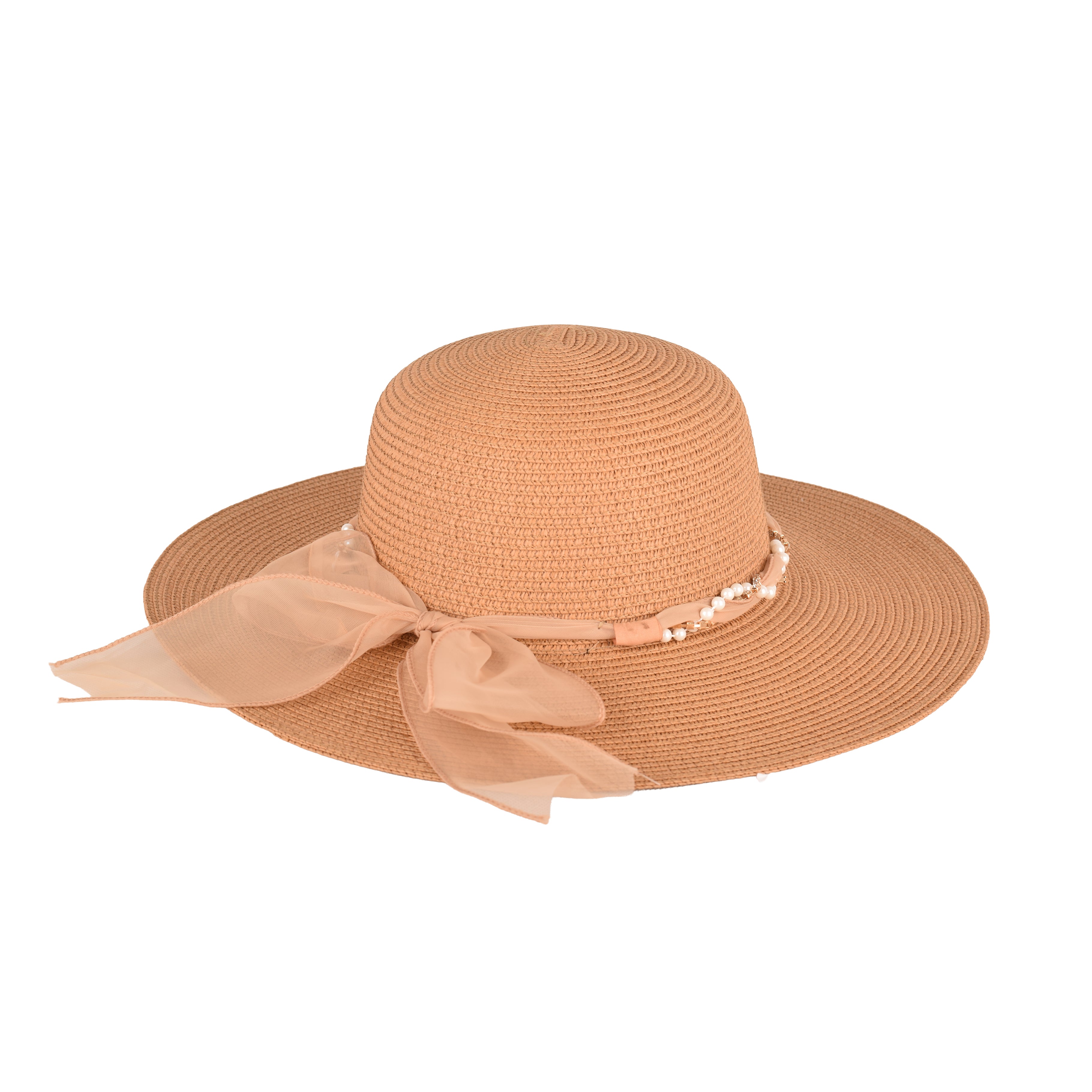 Women’s Straw Sun Hat | Wide Brim Travel & Beach Hat | Fashion Straw Hat for Outdoor Wear | UV Protection Sun Hat