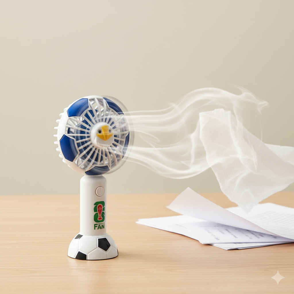 Portable Handheld Fan with Unique Design