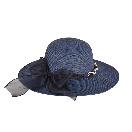 Women’s Straw Sun Hat | Wide Brim Travel & Beach Hat | Fashion Straw Hat for Outdoor Wear | UV Protection Sun Hat
