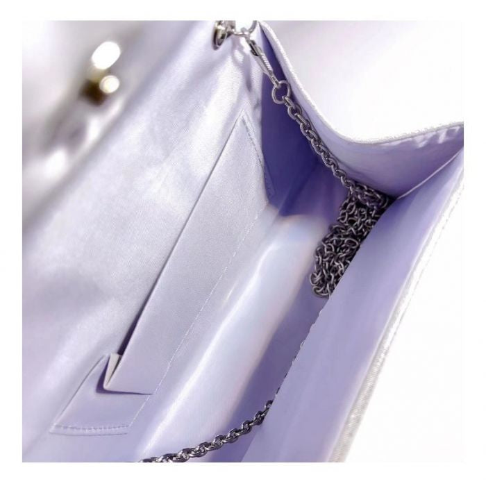 Rhinestone Rose Flower Evening Bag | Sparkly Crystal Clutch Purse for Party & Wedding