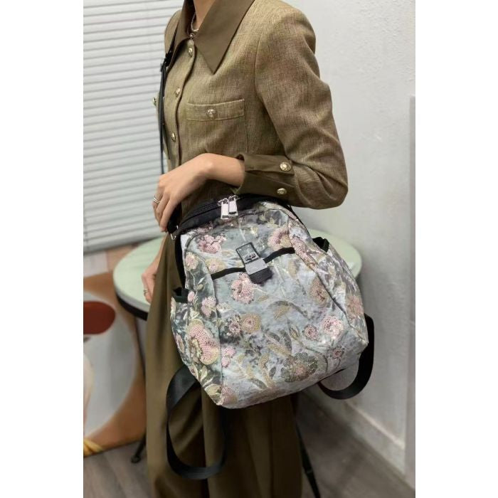 Noir Garden Sparkle Backpack