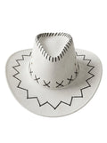 Faux Cowboy Hat | Classic Western Cowgirl & Cowboy Fedora Style Hat for Men & Women