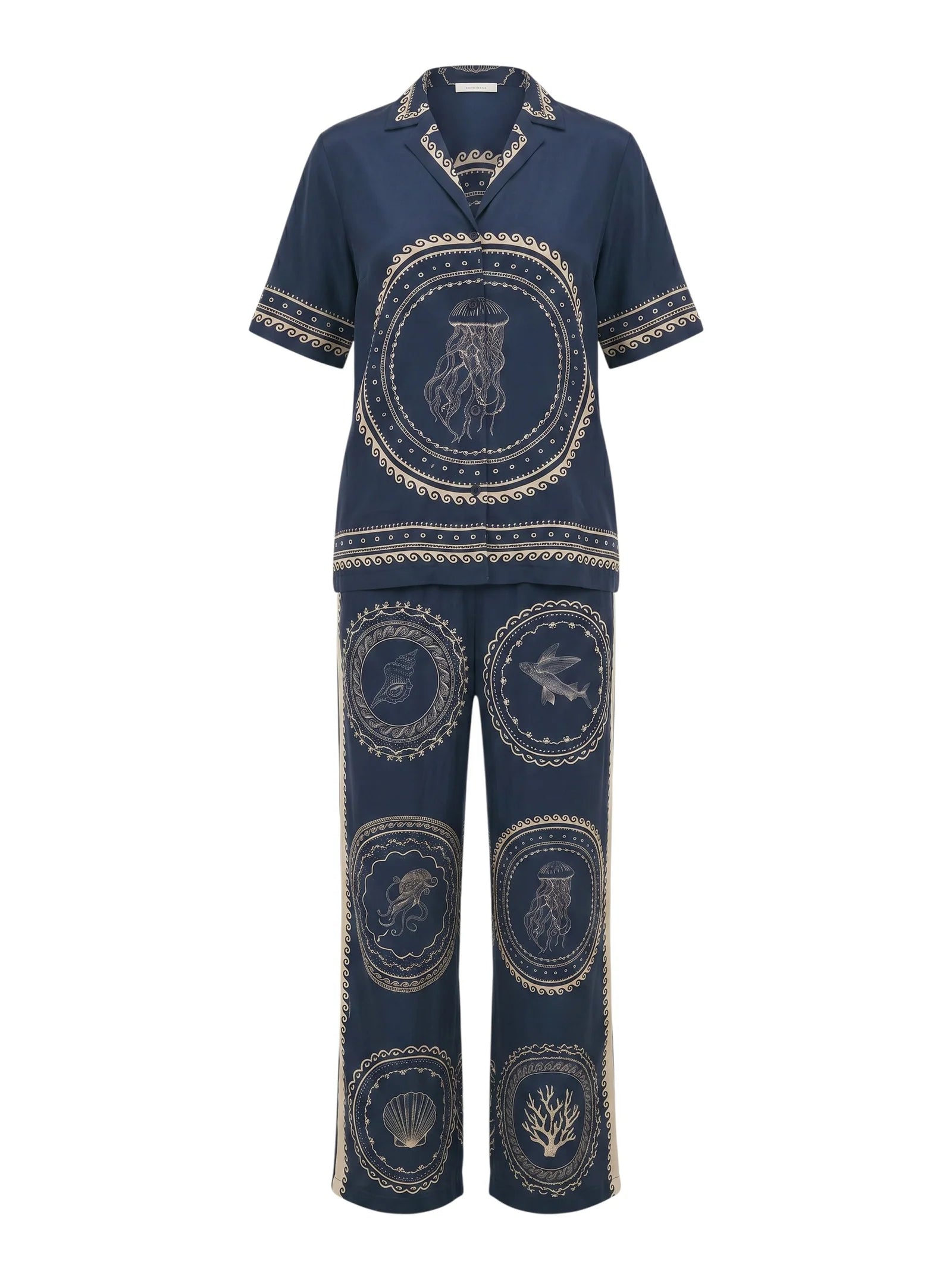 Luxury Printed Co-Ord Set | Relaxed Fit Women’s Two-Piece Outfit