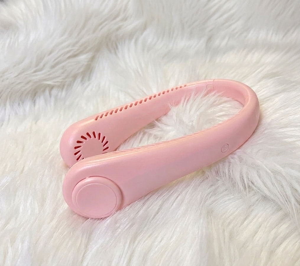 Portable Neck Fan – USB Rechargeable Wearable Cooling Fan for Home, Office & Travel