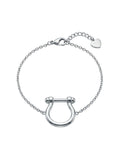 Minimalist D-Shackle Bracelet | Elegant Chain Jewelry