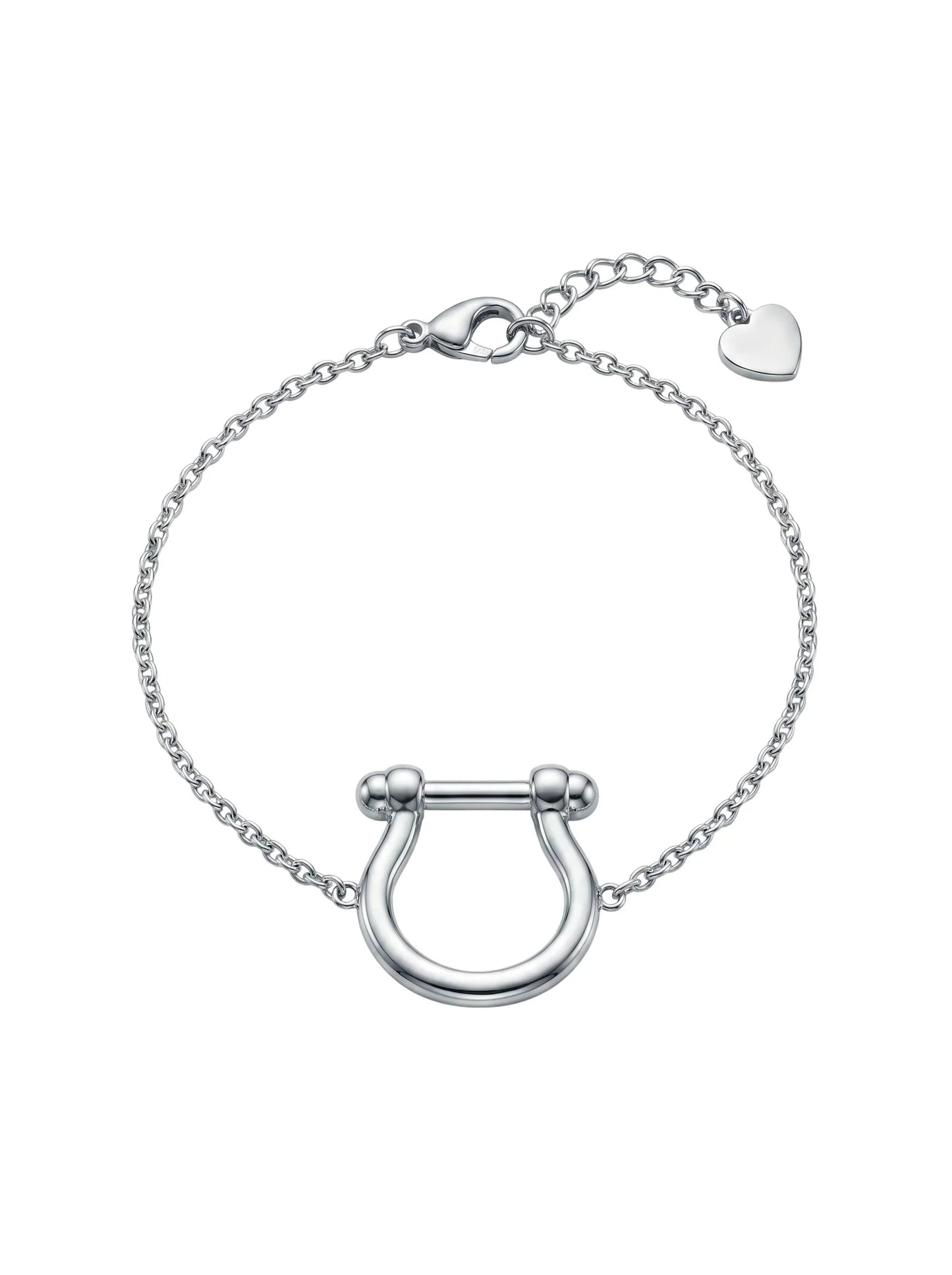 Minimalist D-Shackle Bracelet | Elegant Chain Jewelry