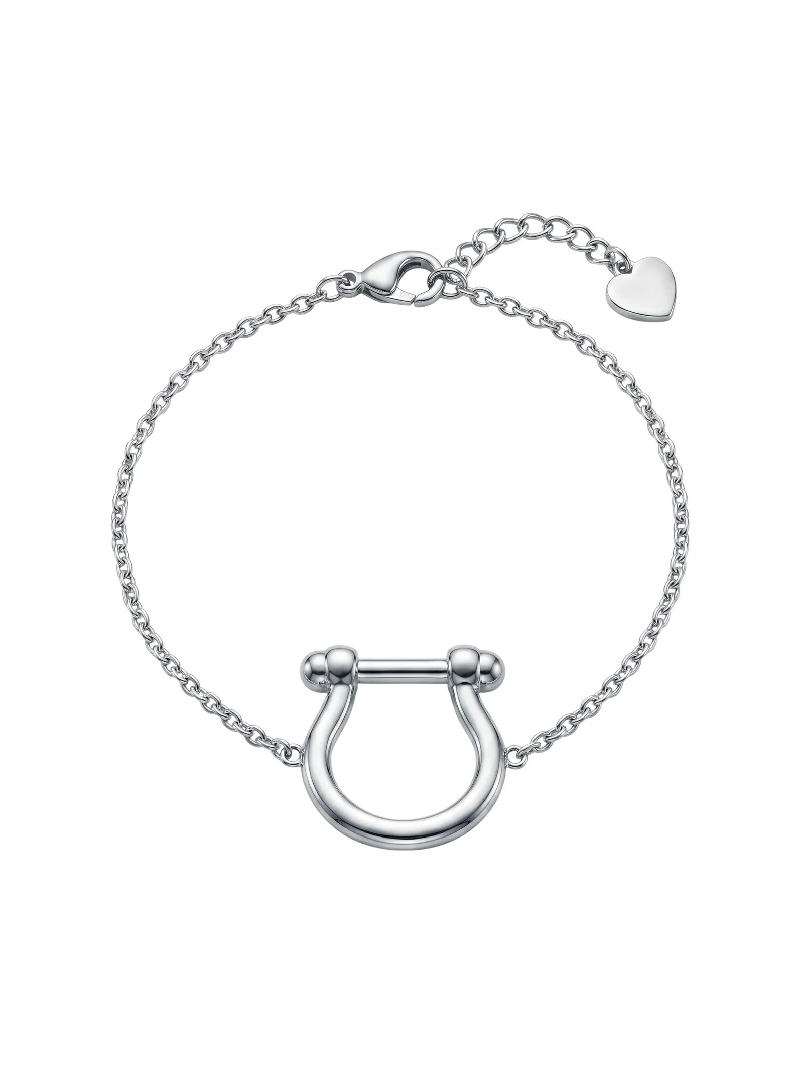 Minimalist D-Shackle Bracelet | Elegant Chain Jewelry