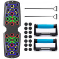 12-in-1 Push Up Board with Resistance Bands | Portable Home Gym Fitness Training System | Full Body Workout Equipment 💪🏋️