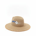 Women’s 100% Paper Straw Sun Hat | Wide Brim Summer Beach Hat