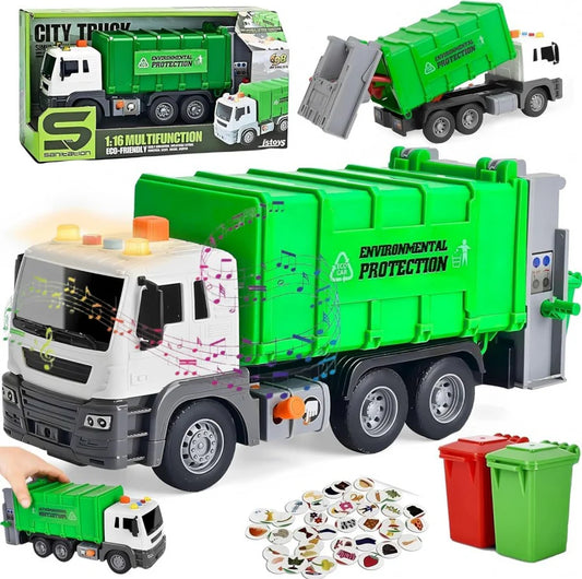 Garbage Truck With Lights & Sound