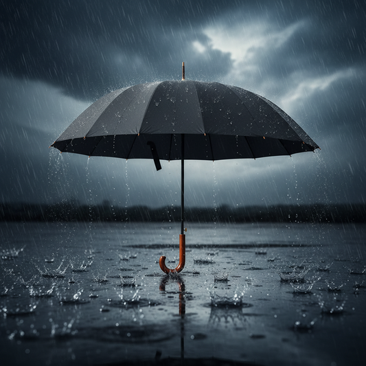 Premium Large Umbrella – 92 cm | Windproof & Durable Rain Protection