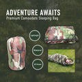 Hiking Camping Sleeping Bag – Waterproof | Indoor & Outdoor | 200 × 75 cm
