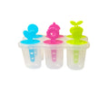 Plastic Ice Popsicle Maker Box 6 Popsicles 8 cm
