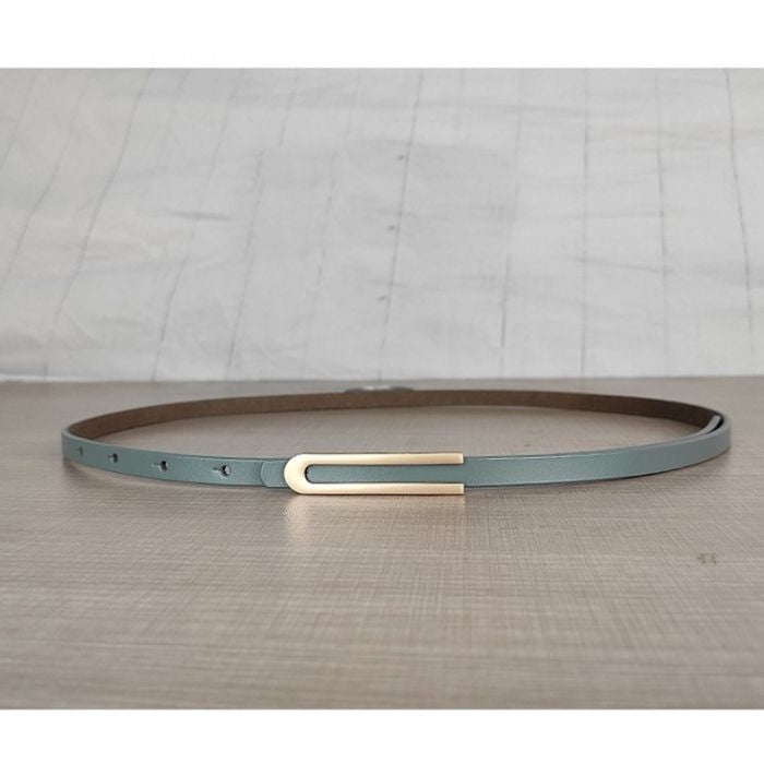 CurveLock 100% Genuine Leather Belt – Premium Men’s Classic Dress & Casual Belt