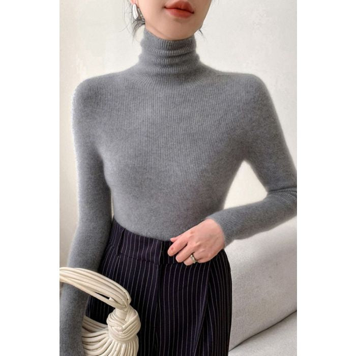Soft Knit Turtleneck Sweater