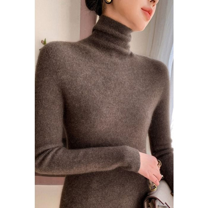 Soft Knit Turtleneck Sweater