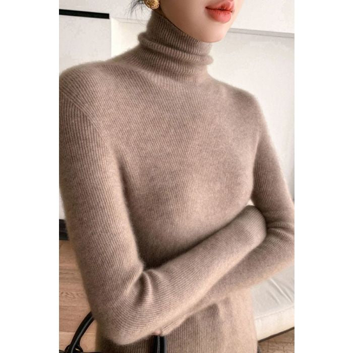 Soft Knit Turtleneck Sweater