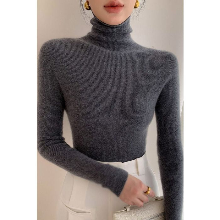 Soft Knit Turtleneck Sweater