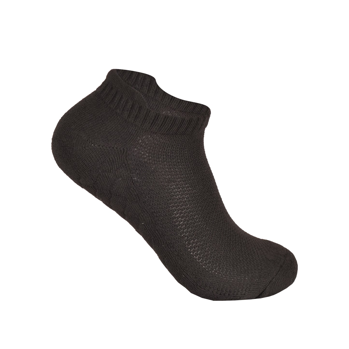Men’s Mesh Top Plain Trainer Socks – Breathable Everyday Comfort (pack of 6)