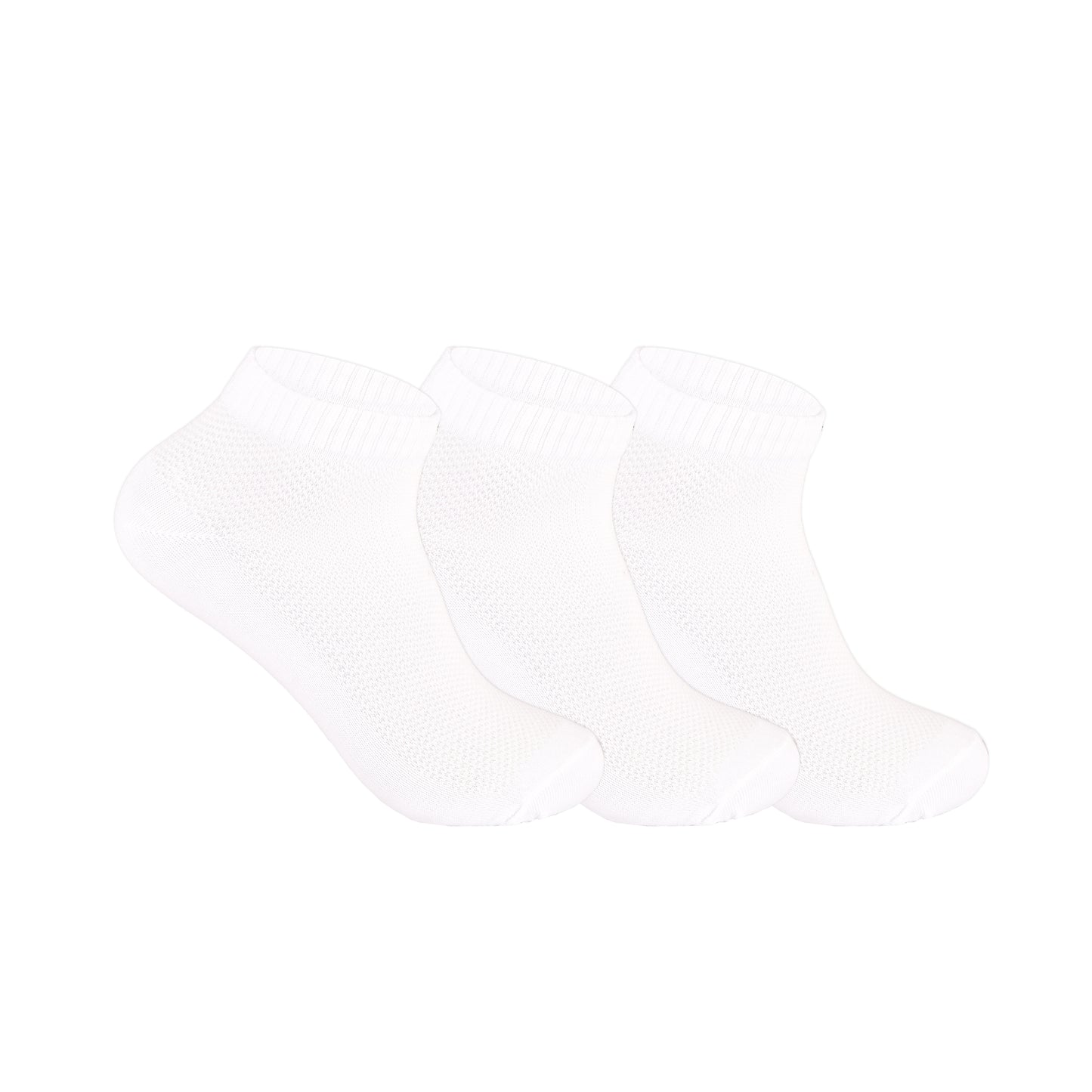 Men’s Mesh Top Plain Trainer Socks – Breathable Everyday Comfort (pack of 6)