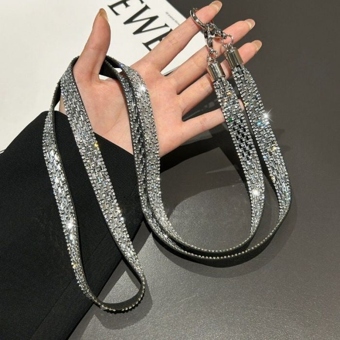Crystal Rhinestone Phone Lanyard Strap